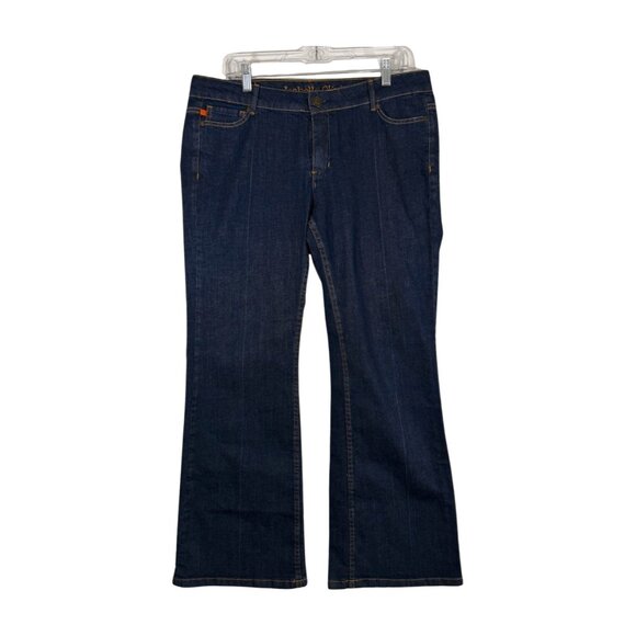 Isabella Oliver PIPPA Under The Bump Maternity Jean Womens Sz 16 (33R) Dark Wash - Picture 1 of 6